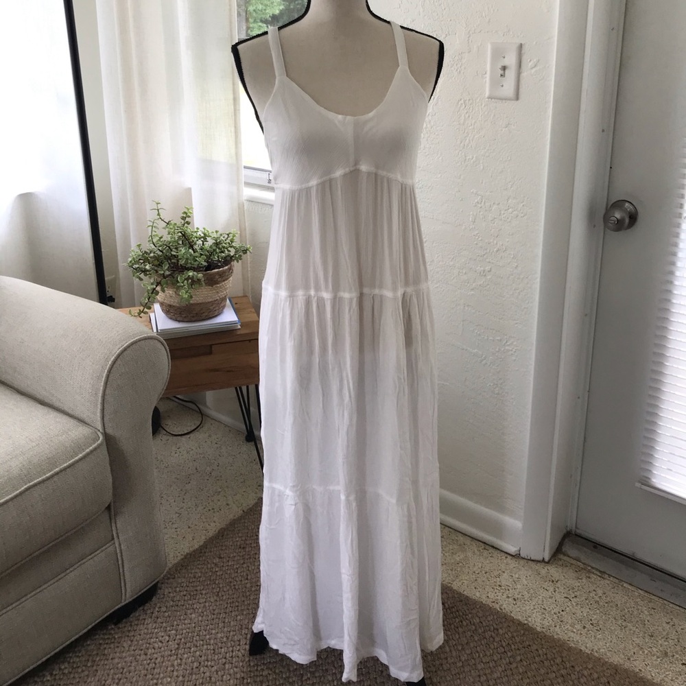 Prana Tie-Back Beach Dress with Pockets